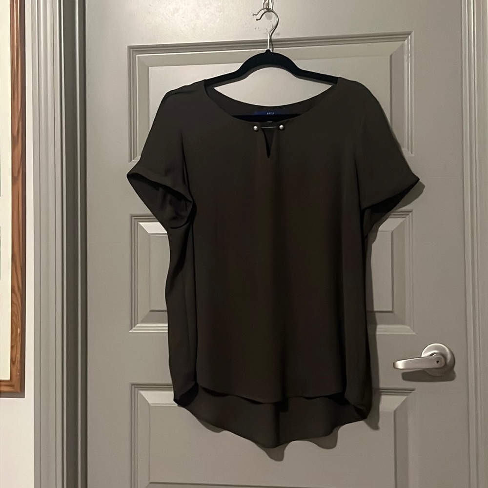 Green blouse.  XL